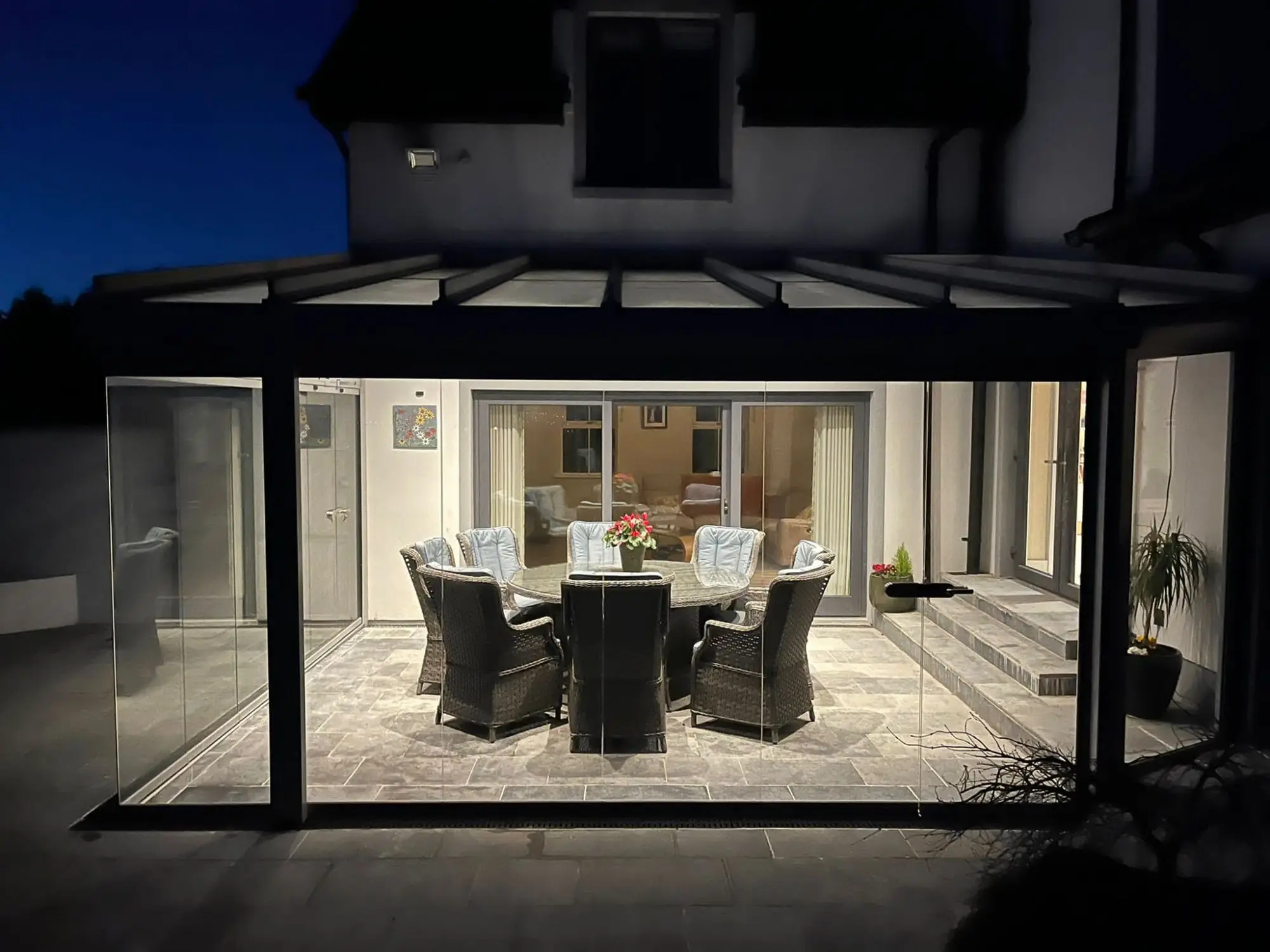 Watergrasshill glass house, Watergrasshill, Co. Cork: Solarlux Atrium Plus